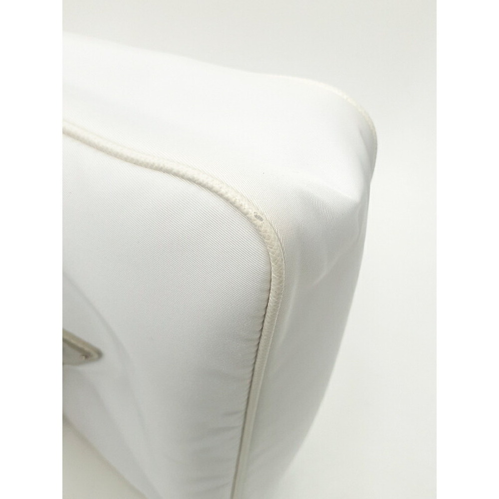 Prada ReEdition 2005 Saffiano Leather Chain Shoulder Bag White - Picture 6 of 9